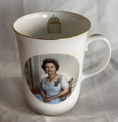 Buy ROYAL CROWN DUCHY FINE BONE CHINA MUG - QUEEN'S COMMEMORATION 40th ANNIVERSARY • 19.99£