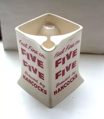 Buy Hancock's Five Five Welsh Brewery Advertising Water Jug Made By Wade Regicor VGC • 19.99£