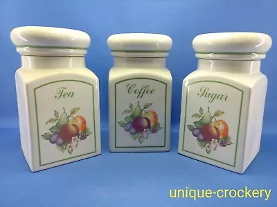 Buy Johnson Brothers Fresh Fruit Sugar, Tea, And Coffee Storage Jars • 22.50£