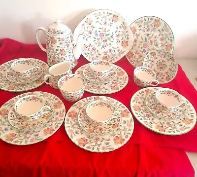 Buy Minton Haddon Hall Coffee Set Excellent Condition. Variations Available. • 260£