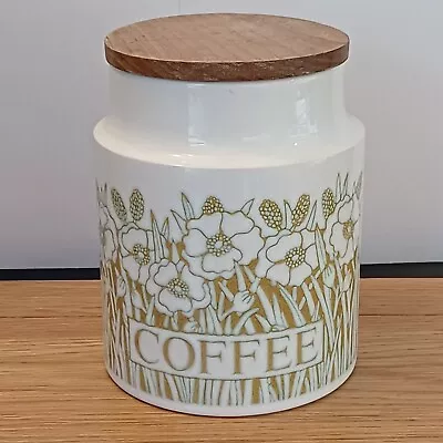 Buy Vintage Hornsea Pottery Fleur Coffee Storage Jar 1977 15cm • 8.95£