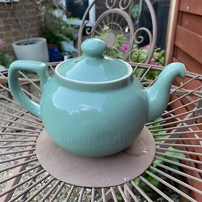 Buy Vintage Denby Teapot 1 3/4 Pint Manor Green (produced 1930-1983) • 24£