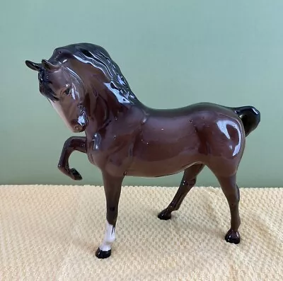 Buy Vintage  Beswick Model Of A Prancing  Stallion EXCELLENT • 82.94£