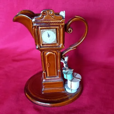 Buy Vintage Park Rose, Grandfather Clock Design Jug • 15£