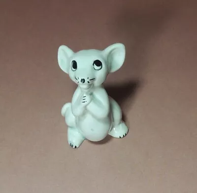 Buy Vintage 1960s Ceramic Scared Mouse For Brandy Glass Ornament • 8.95£