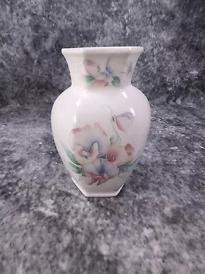 Buy Vintage Bone China Aynsley Little Sweetheart Vase White 13 Cm Tall • 3.99£