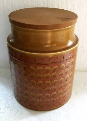 Buy Hornsea Saffron 6  Ceramic Storage Jar - Vintage C1970s Pottery • 14.75£