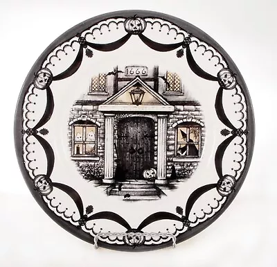 Buy Royal Stafford Halloween Wicked Witch Haunted House One 11” Dinner Plate NEW • 18.63£