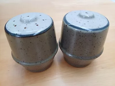 Buy Vintage Purbeck Pottery Salt & Pepper Pots Studland Design • 9.99£