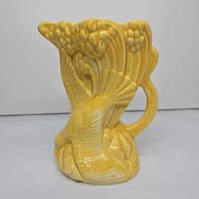 Buy Rare Unknown Sylvac? Shawnee? Yellow Bird Jug Vase Sea England • 64.95£
