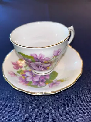 Buy Royal Vale  Tea Cup And Saucer Bone China Pattern 1522 England • 9.33£