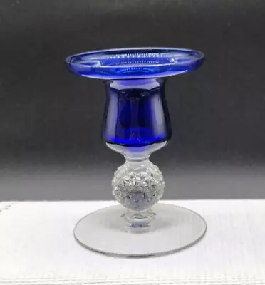 Buy Morgantown 7643 Blue Cobalt Jacobi Candleholder • 51.35£