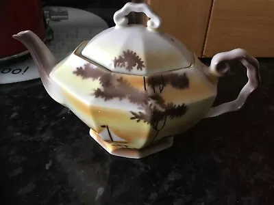 Buy Southport Bavarian China Souvenir Teapot 1960’s A/F • 13.50£