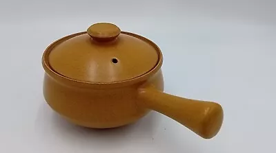 Buy Denby Ode Stoneware Soup Pan Saucepan Pot With Handle 2 Pint Vintage Mustard  . • 19.99£