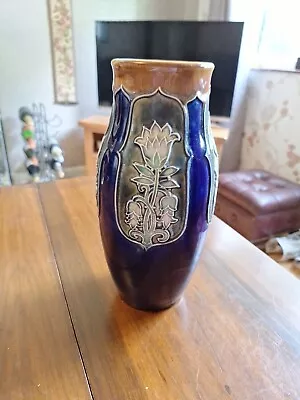 Buy Royal Doulton Lambeth Stoneware Tall Vase • 30£