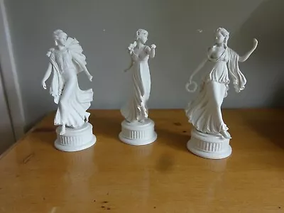 Buy Wedgewood The Dancing Hours - Set Of Three Figurines In Excellent Condition • 200£