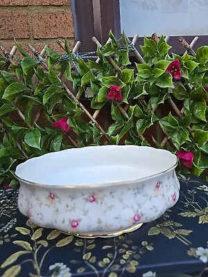 Buy Paragon China First Choice Large Salad Or Serving Bowl With Fluted Gilt Rim 9x3½ • 12£