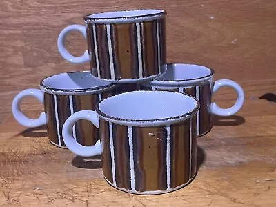 Buy Vintage Set Of Four MCM Midwinter Stonehenge Cups • 23.30£