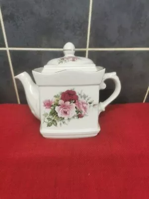 Buy Sadler Floral Pattern With Gold Trim Teapot Made In England As Shown • 40£