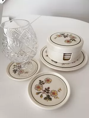 Buy Marks & Spencer Autumn Leaves Coaster Set & Tea Pot Stand • 16.50£