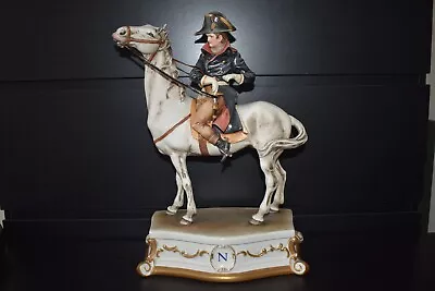 Buy Large Capodimonte Figurine Napoleon Bonaparte By Bruno Merli . Made In Italy • 220£