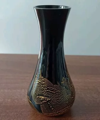 Buy Stuart Crystal Dark Green Glass Vase • 15£