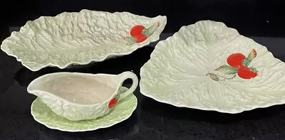 Buy Carltonware Cabbage Leaf Plates & Gravy Boat • 30£