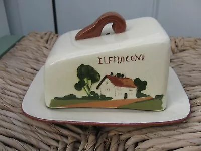 Buy Watcombe Pottery Vintage Butter/Cheese Dish Ilfracombe (Chip On Inside) • 5£