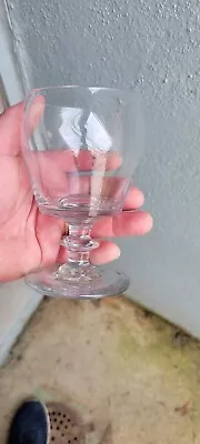 Buy Old Antique Early 18th C. Georgian Free Blown Drinking Glass Stemware Jelly Rare • 46.59£