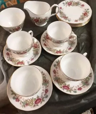 Buy Vintage Queen Anne Fine Bone China Set • 15£