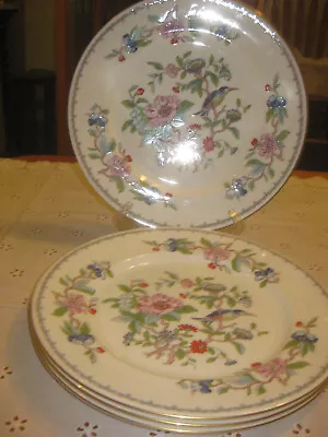 Buy Aynsley Pembroke  Dinner Plates Excellent Condition Set Of 4 • 55.92£