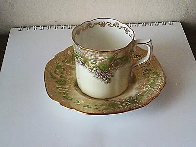 Buy Antique Royal Crown Derby  Porcelain Cup & Saucer  Rd. No. 758225 • 10£