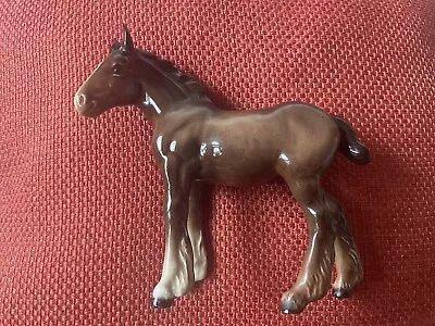 Buy Beswick Small Shire Foal. Mint • 12£