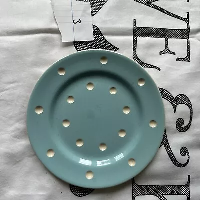 Buy T G Green Cornishware Domino Baby Blue 7” Side Plate • 9.99£