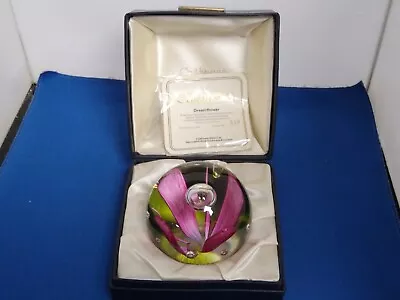 Buy Caithness Dreamflower Limited Edition Paperweight 510/750 • 25£