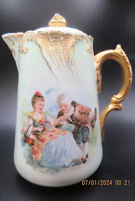 Buy The Foley China (wileman/ Shelley) England Victorian Creamer & Lid~6 1/8  Tall • 54.05£