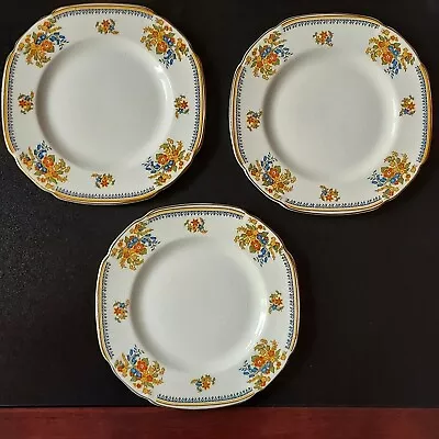 Buy John Maddock And Sons Ltd England Royal Cameronian Pattern Saucer 6.125  Lot X 3 • 22.36£