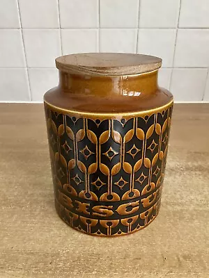 Buy Hornsea Heirloom Brown - Biscuit  Barrel /  Jar • 19£