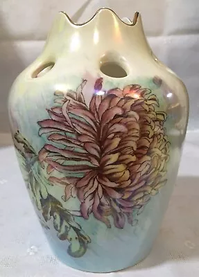 Buy Vintage Royal Winton Grimwades Acton Floral Lustre Vase • 19.99£