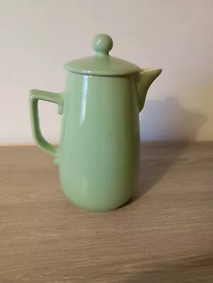 Buy Vintage Retro Lovatts Stoneware Coffee Pot Green • 0.99£