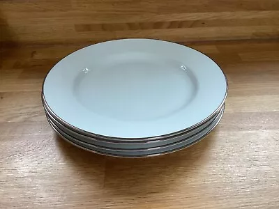 Buy Royal Worcester Classic Platinum Set 2 Dinner Plates 10.5” 4 Available  • 15£