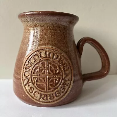 Buy Syl And Ray Macro Ceramics Mug Cumbria Stoneware Northumbrian Scribes 1988-1998 • 29.99£