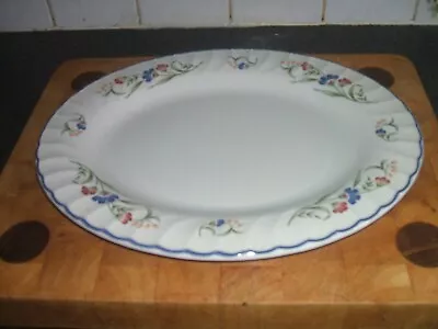 Buy  Staffordshire Tableware Hampton Court Serving Platter 14 Ins In Dia VGC • 7.95£