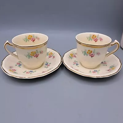 Buy Alfred Meakin Marigold Tea Cup And Saucer Pair Art Deco 1930s England Ceramic • 19.95£