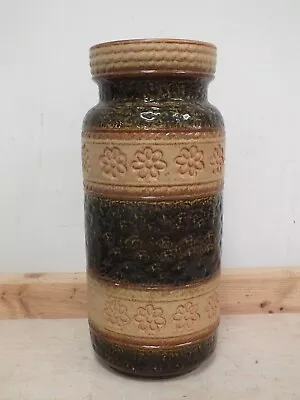 Buy Vintage West Germany Bay Green Beige Floor Vase 660 40 (Hol) • 9.99£