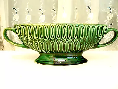 Buy Vintage   Price Kensington   ** Garland **   Green Mantle Vase • 15£