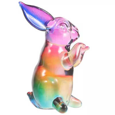 Buy  Rabbit Ornament Small Bunny Crystal Desktop Decoration Mini Toy • 11.19£