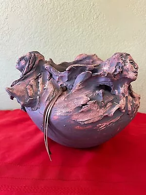 Buy Studio Art Pottery Native American Vase Mandette Signed Large • 535.86£