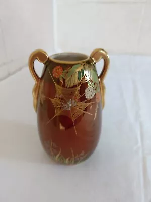 Buy Carlton Ware Rouge Royale Spiders Web Small Vase RARE • 15£