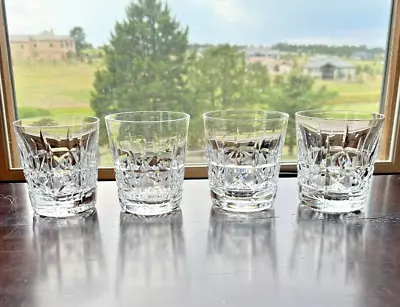 Buy Set Of 4 Waterford Crystal 🍀 Kylemore Old Fashion Glasses Whiskey Ireland • 139.78£